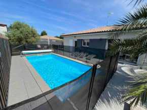 Climatisation, Piscine chauffée, Pétanque, Calme sur le Bassin d'Arcachon